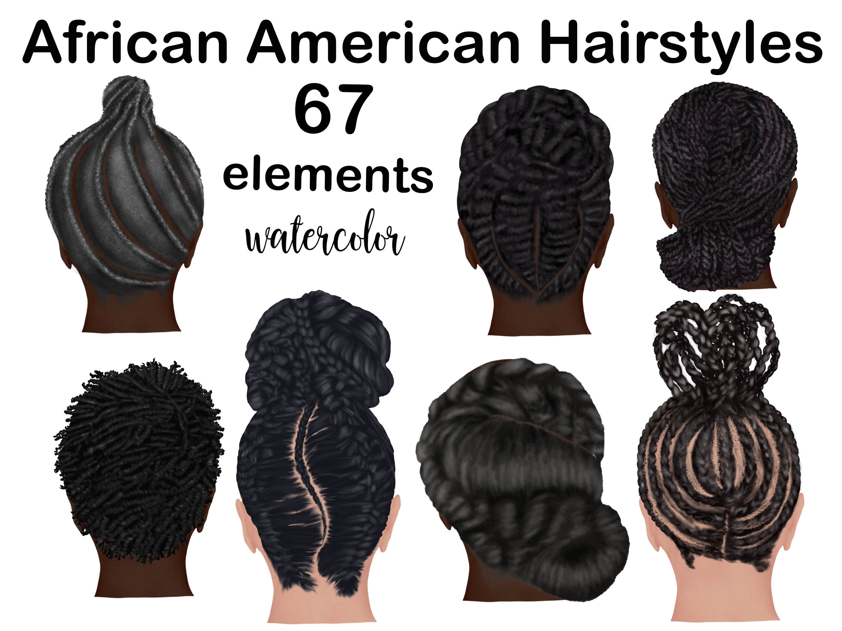 African American Hair Clipart: afro HAIRSTYLES - Etsy Canada African American Hair Clipart: afro HAIRSTYLES - Etsy Canada