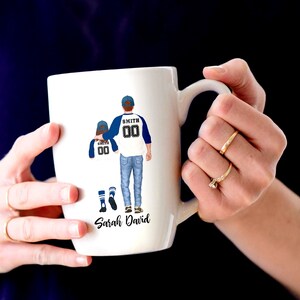 Baseball Jersey clipart: "FATHER'S DAY CLIPART" Daddy clipart Watercolor clipart Man Clipart Best Dad clipart Father and children Mug design image 7