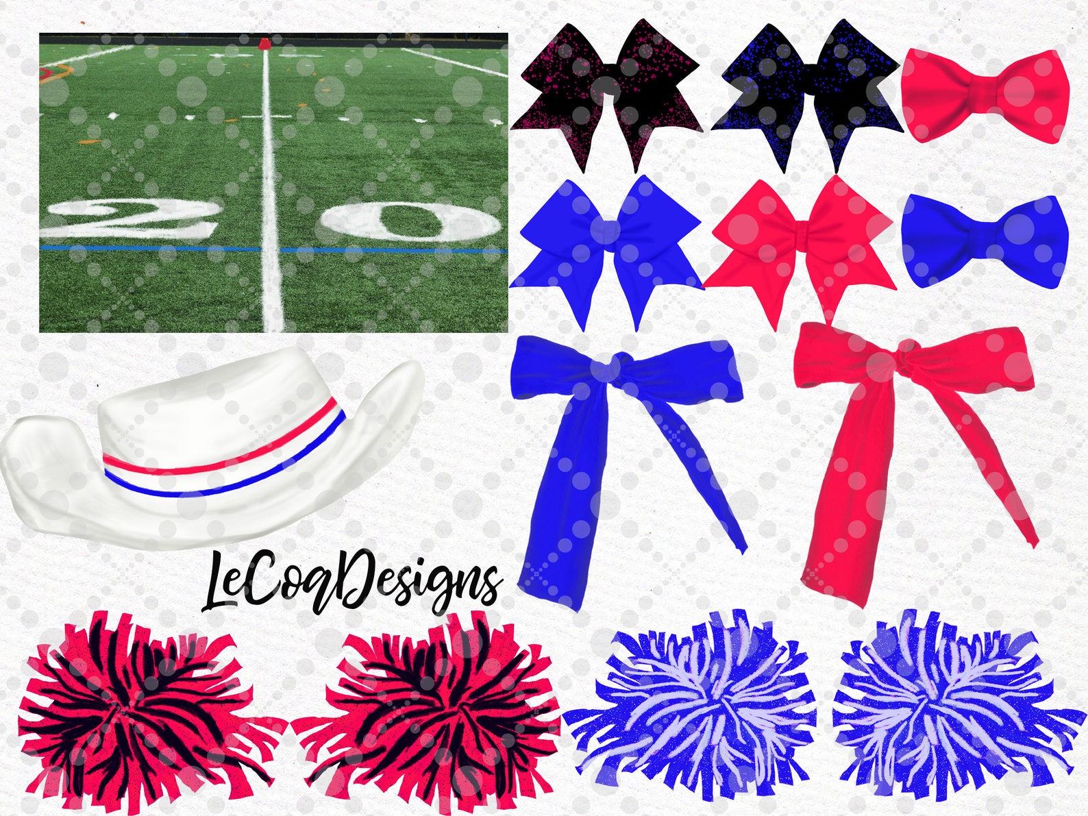 Cheerleaders Clipart: "drill Team" Watercolor Girls Best Friends Sports ...