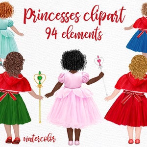 Prinzessin Clipart: "KINDER CLIPART" Rotkäppchen Märchen Märchen Clipart Png Custom Portrait Kinder in Kostümen Zauberhafte Clipart Diy