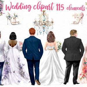 Hochzeit Paare Clipart: "PLUS SIZE COUPLES" Braut und Bräutigam Png Curvy Braut Plus size Bräutigam Png Braut Clipart Bräutigam Clipart Sublimation Png