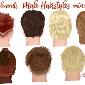Coiffures clipart : « MALE HAIRSTYLES CLIPART » Coupe de cheveux mohawk Coiffures personnalisées Garçons coiffure Hommes mode clipart Coiffures de mulet Mug Png
