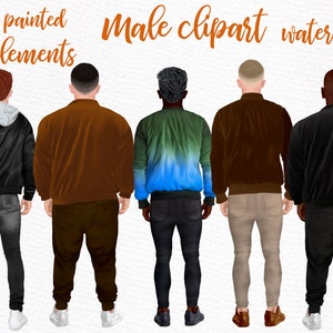 Man clipart: "MALE CLIPART" Grote man clipart Plus size man Jongens clipart Mannelijke kapsels Sport man clipart Custom Mannen clipart Vriend png