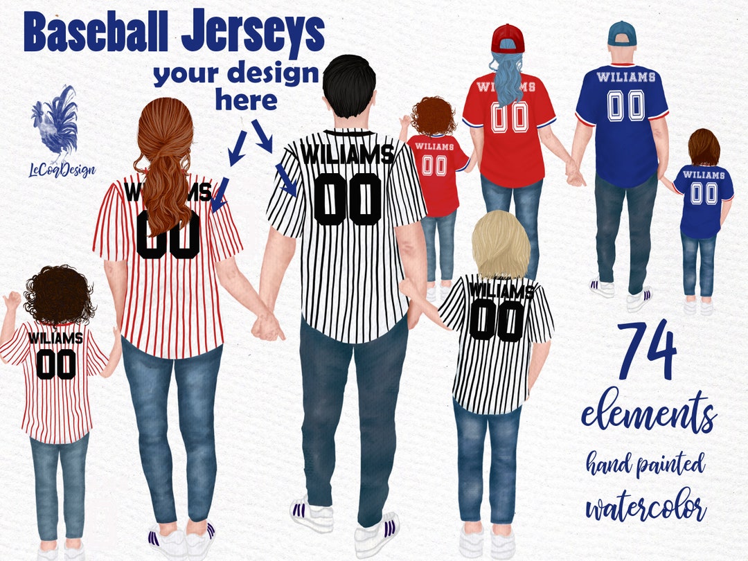 Baseball Jerseys Clipart family Clipart Couples Clipart Jersey Girls