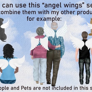Imágenes prediseñadas de alas de ángel: "HALO CLIPART" Haven Background Sky landscape Cross clipart Religious clipart Angel Wings Graphics Fantasy clipart