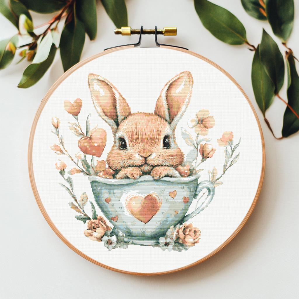 新品未使用品　フランス　テーブルクロス　うさぎ　Pâques イースター 新品未使用品 フランス テーブルクロス うさぎ&ひよこ Pâques