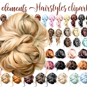 Peinados clipart: "PEINADOS DE NOVIA" Peinados personalizados Peinados de niñas clipart Peinados de moño de novia Clipart de moda Peinado de trenza