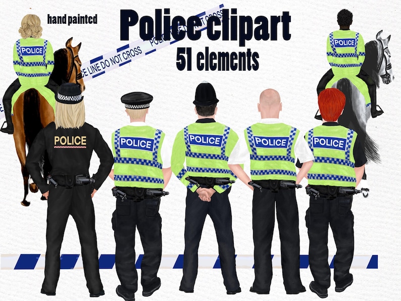 UK POLICEMAN CLIPART Cops clipart Bobby police hat Man in uniform London police mug design Police on horses Cops Png Police clipart