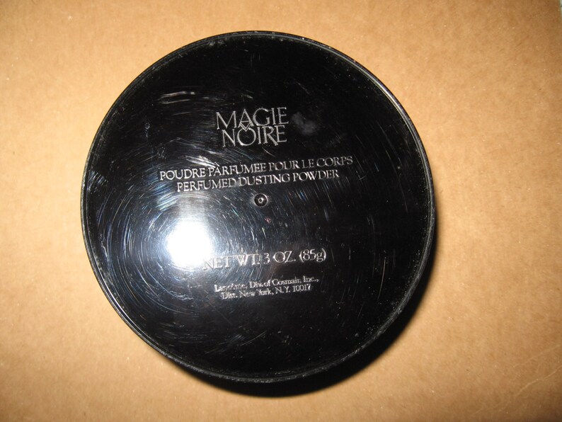 Vintage MAGIE NOIRE Dusting Perfumed Dusting Etsy