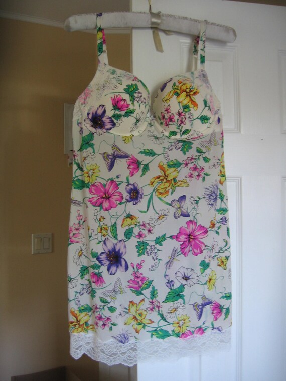 Unique Floral Slip Dress by Victorias Secret's Camisole - Etsy