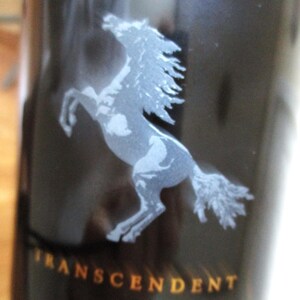 Sale Empty Bottle Transcendent Wine,Liquor Bottle for Crafts and Upcycle Projects,Party, Candlemaking,Lampmaking, Home Decor, Bar Decor/Lamp