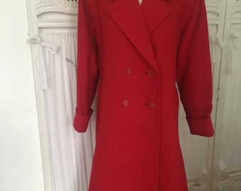 Vintage Yves Saint Laurent Wool Coat Jacket - Etsy