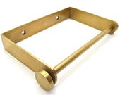 Industrial toiler roll holder, towel rails. Solid brass bathroom hardware supplied with fitting screws. Choose from 5 designs.