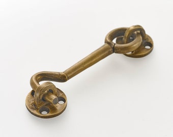 3&quot; Brass Door Hook Catch