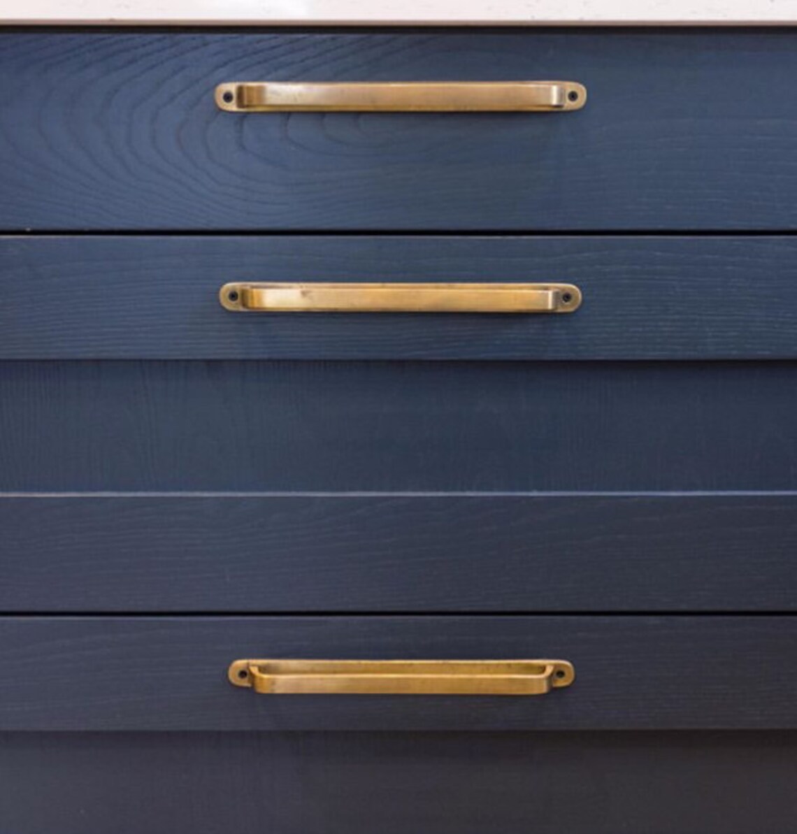 Brass drawer handles kitchen handles brass drawer pulls Etsy