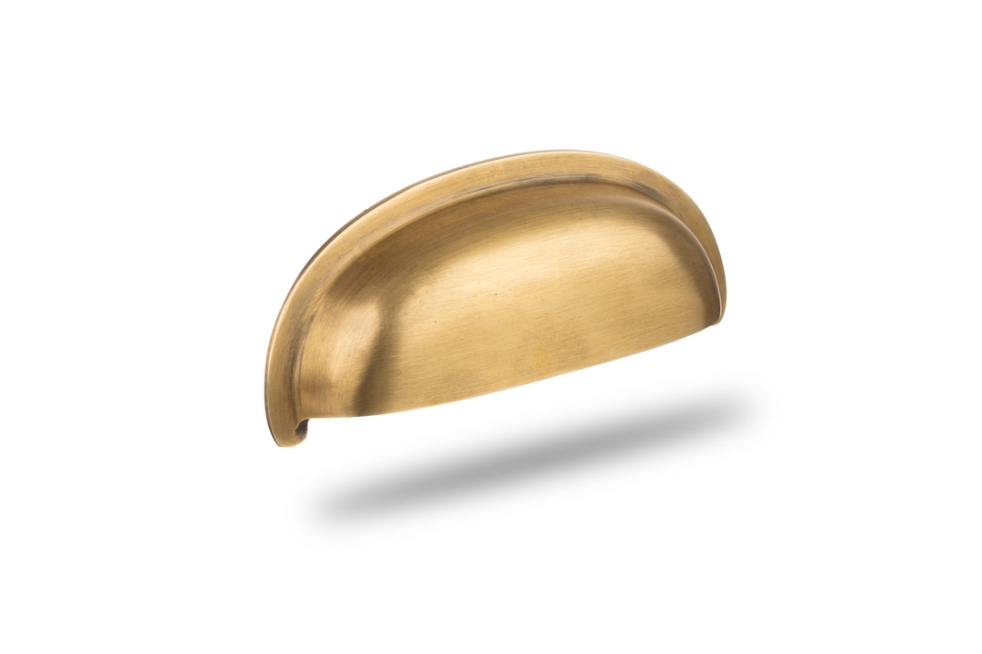 Quality Brass Cup Pull 4 Handles. All Hardware is One Colour. Mix and