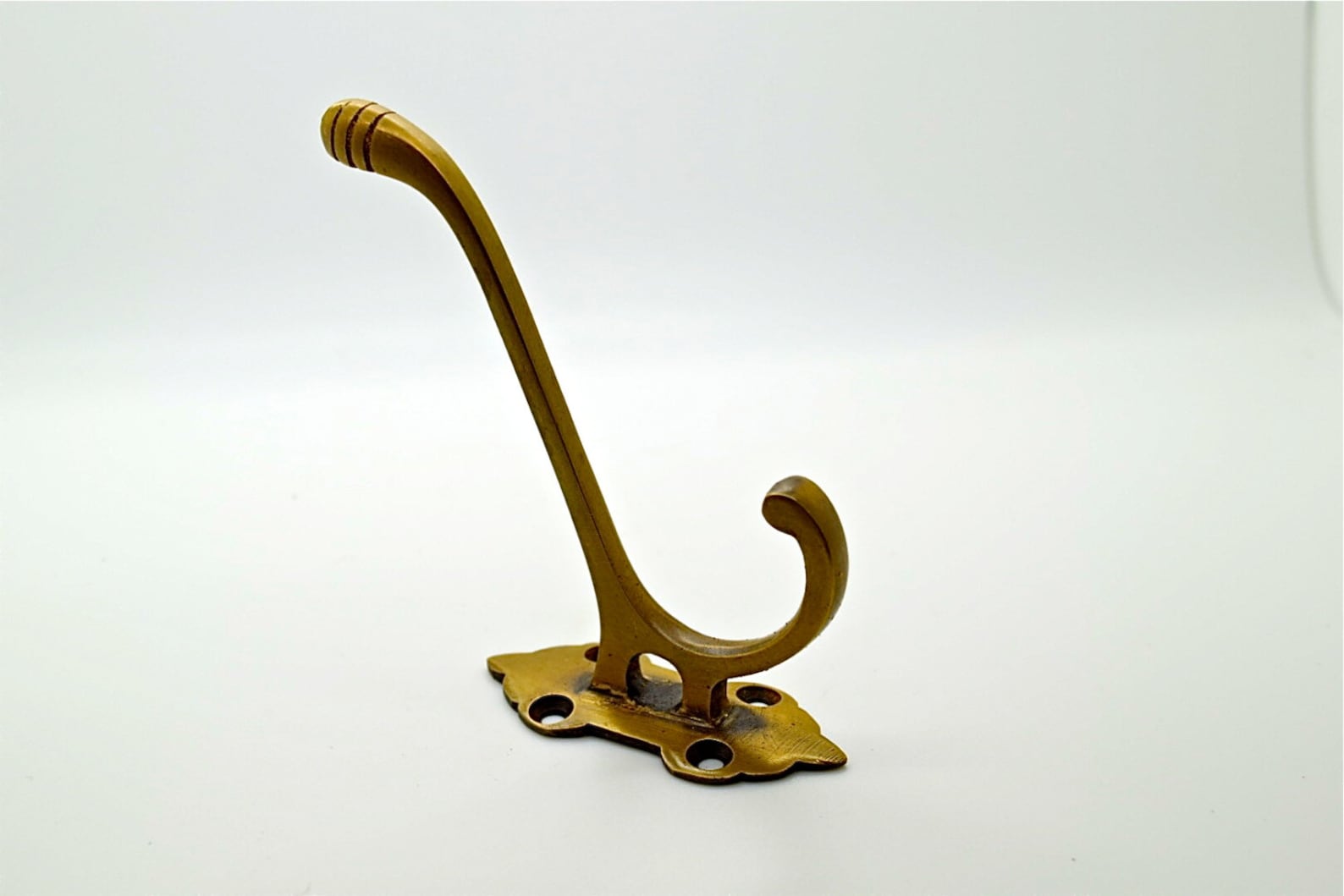 Victorian brass hook. English interior . Interior style hook. Etsy