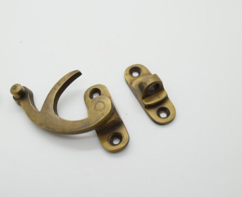 Brass door latches and catches. Perfect for kitchen drawers Etsy