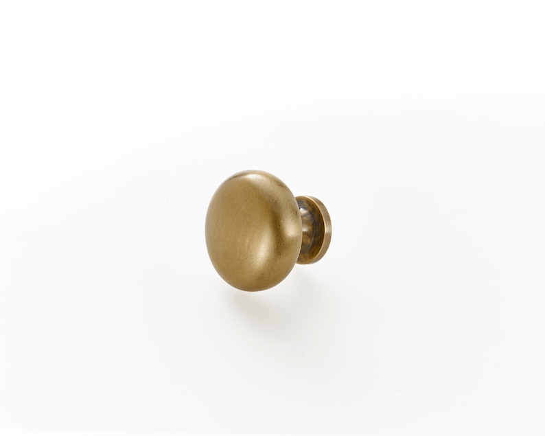 Large Vintage drawer knobs. brass pulls. Cupboard handles. Etsy