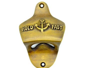 Brass bottle opener. Best man gifts and stocking filler ideas. Great beer gifts for the man cave or shed