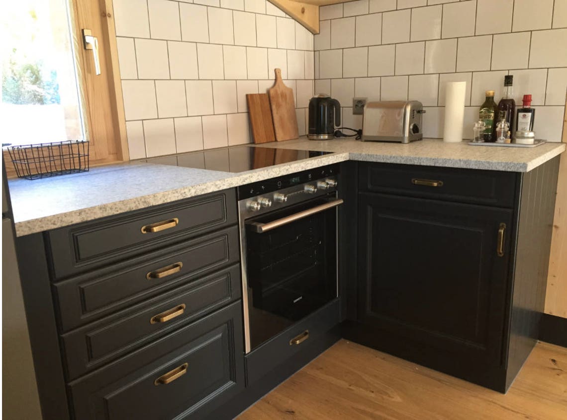 Brass drawer handles kitchen handles brass drawer pulls Etsy