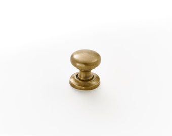 1.25 Classic solid brass drawer pull