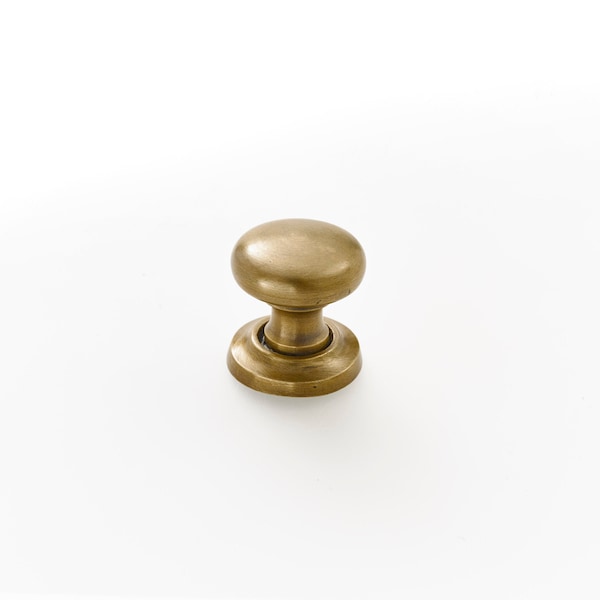 1.25 Classic solid brass drawer pull