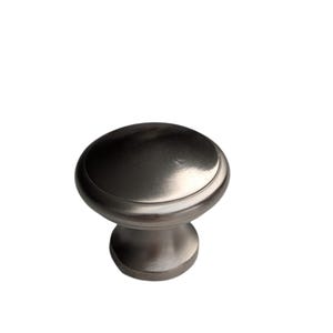 1 1/2 &quot;(3,9 cm) Vintage Runde Schubladenknauf - Stahl Finish