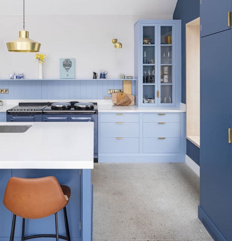 Solid brass cupboard door latch / catch. Choose from over 5 small catches. Perfect for kitchen doors, furniture or small storage areas. image 5