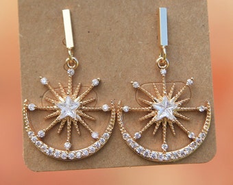 Crystal Celestial Earrings