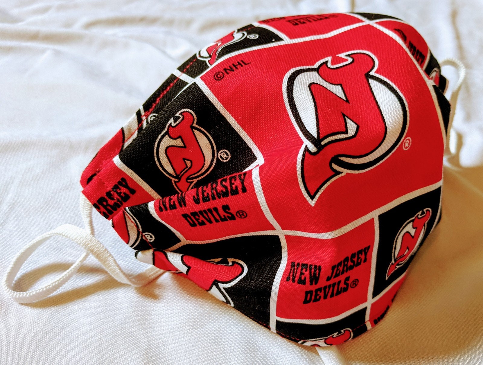 FAST SHIPPING New Jersey Devils face mask washable face Etsy