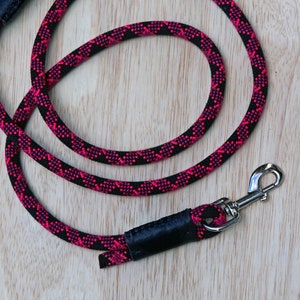6FT Sunset Leash || Climbing Rope Dog Leash || Handmade in the USA