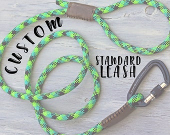 CUSTOM Standard Climbing Rope Leash || Made to Order || Made in the USA
