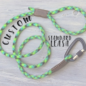 CUSTOM Standard Climbing Rope Leash || Made to Order || Made in the USA