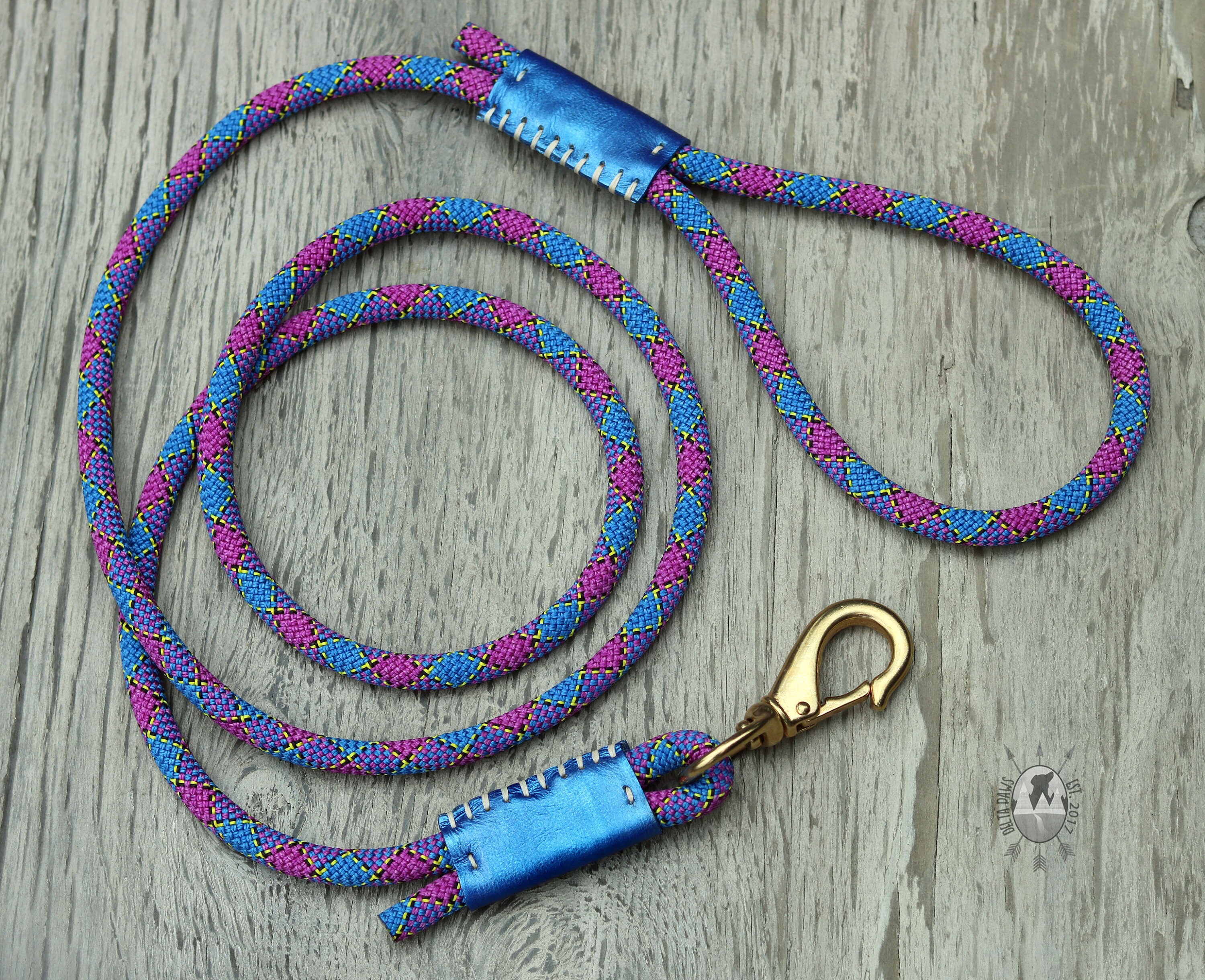 make dog leash climbing rope