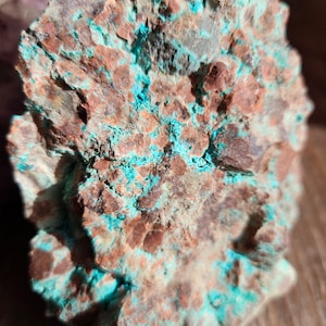 Copper Ore & Chrysocolla Conglomerate | Allouez Conglomerate Mine | Keweenaw Co. Michigan