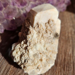 Extra-large Microcline Feldspar crystal with quartz and mica from Pakistan.