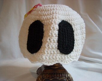 Ghost Costume Crochet Hat - Seasonal