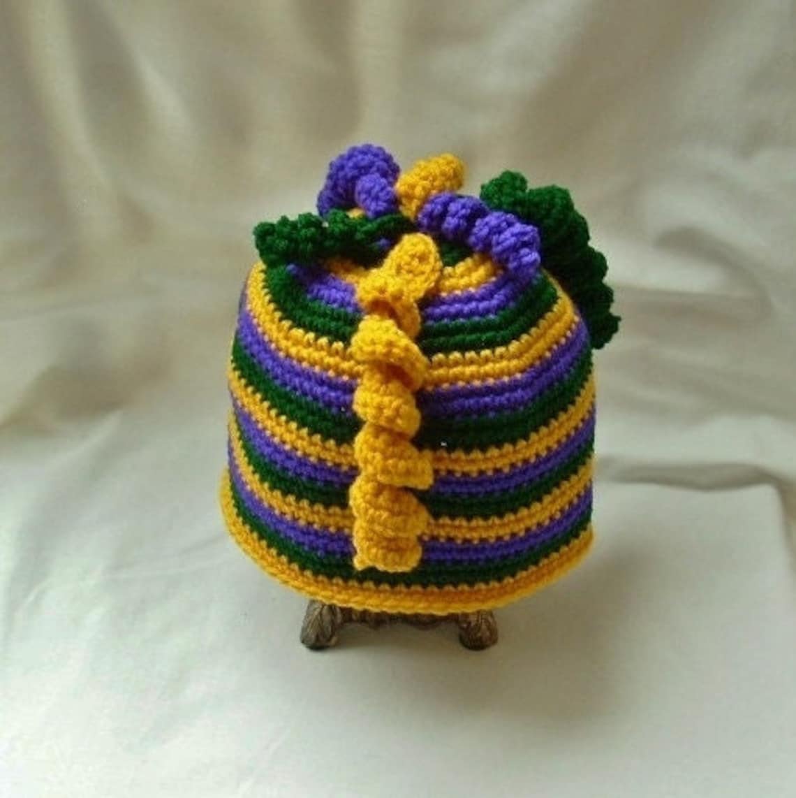 mardi gras hat beanie