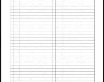 Brainstorm Checklist Planner Printable