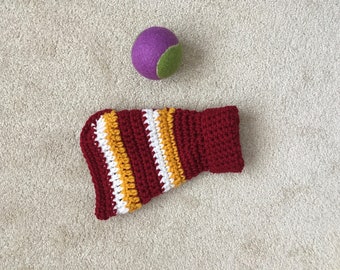 Tiny Dog Clothes Sports Team Colors, Pet School Spirit, Burgundy