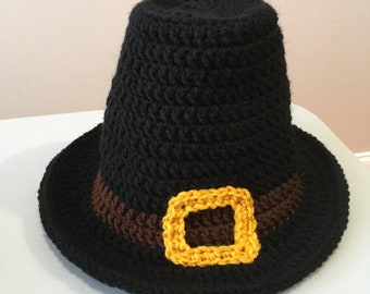 Pilgrim Hat, Thanksgiving Costume Hat - Seasonal