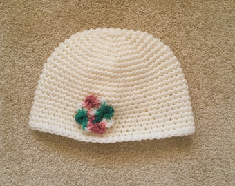 Toddler Flower Winter Hat