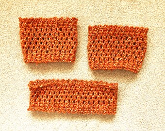 Boot Cuffs and Headband Matching Set