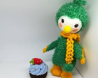 Patrón de crochet LUCKY the BIRD