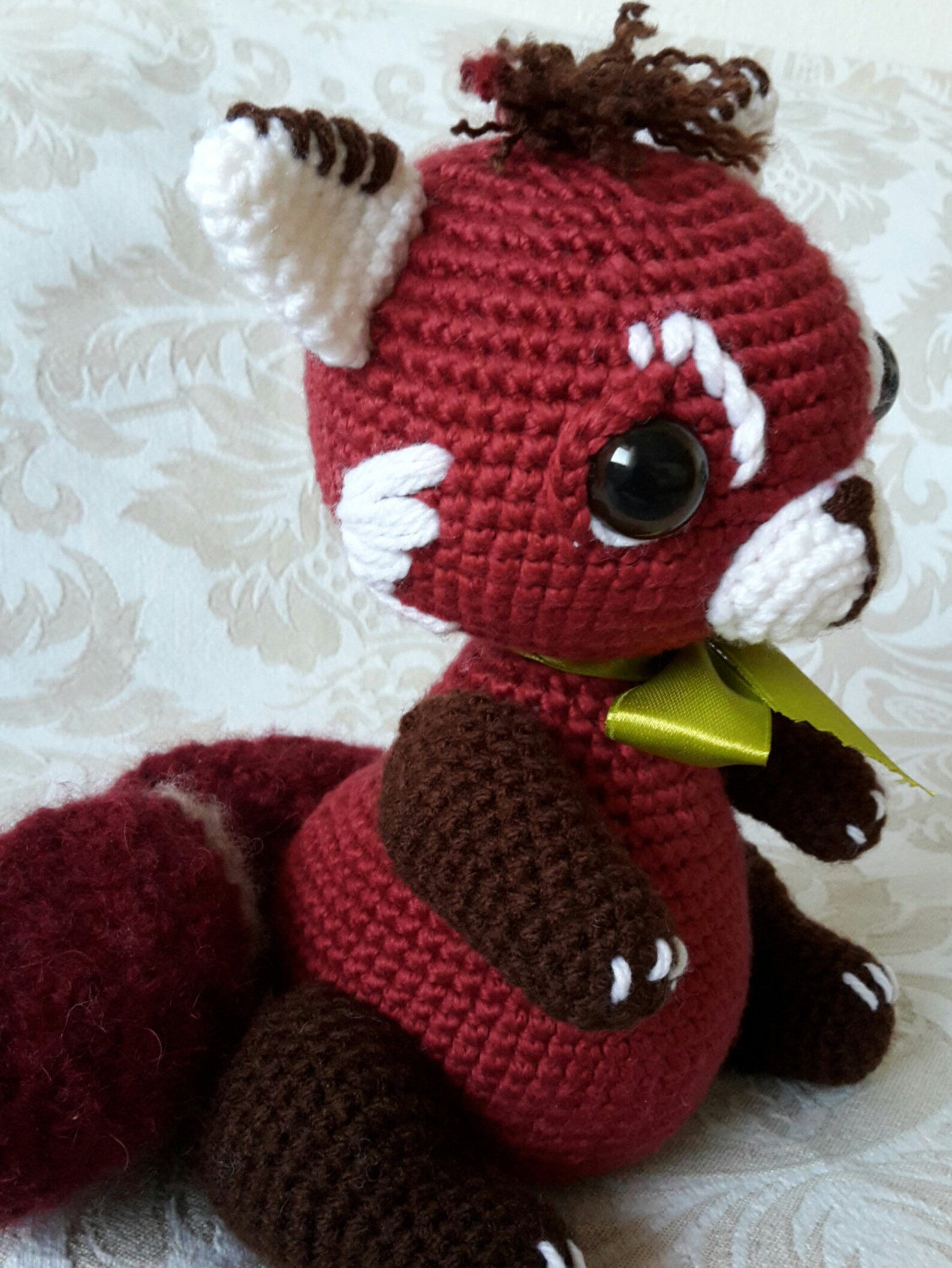 RUDI the Red Panda Crochet Pattern - Etsy