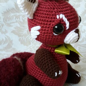 RUDI the Red Panda Crochet Pattern - Etsy