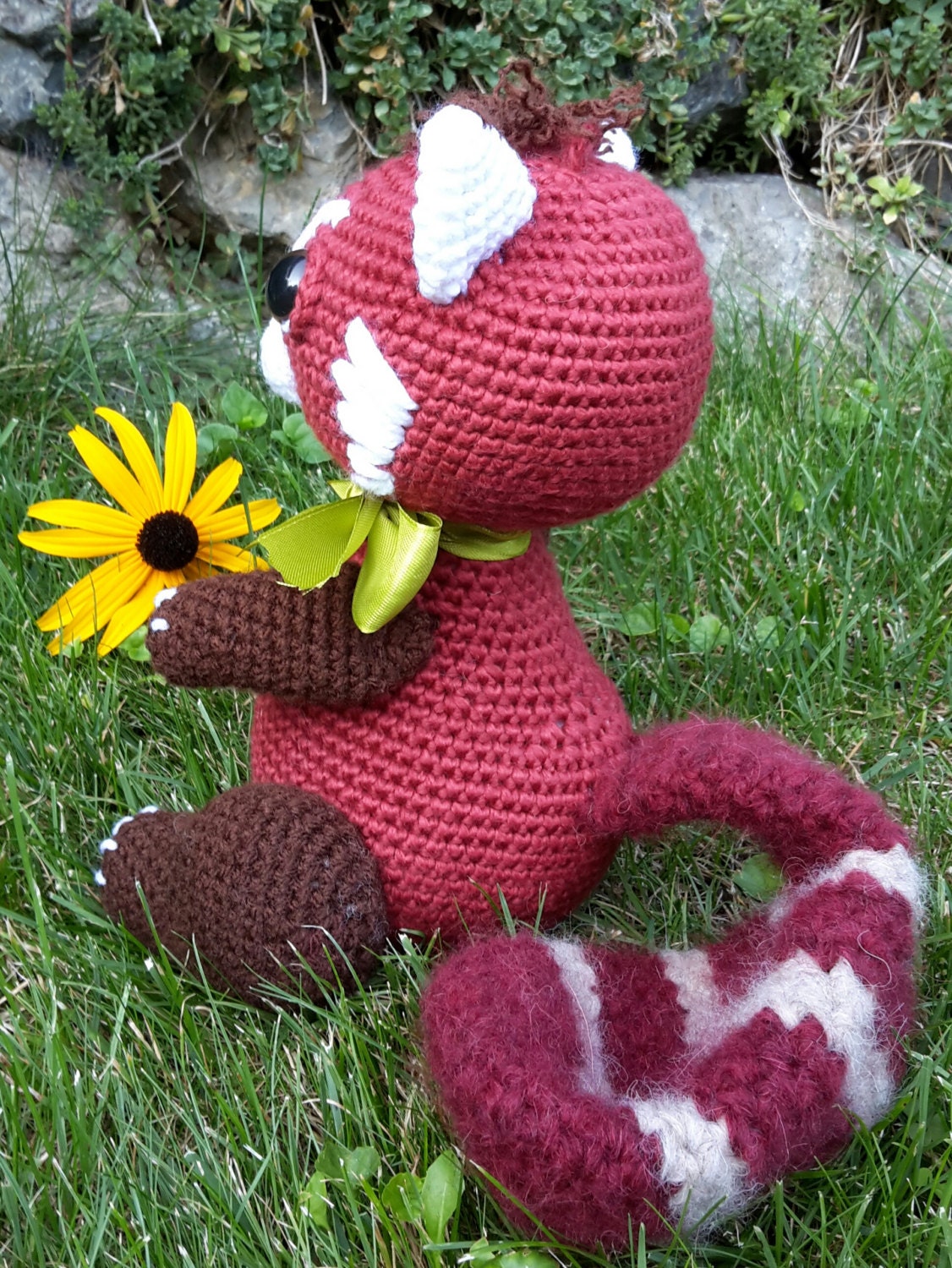 RUDI the Red Panda Crochet Pattern - Etsy