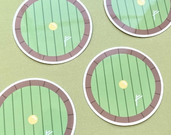 Hole in the Ground Inspired Waterproof Sticker