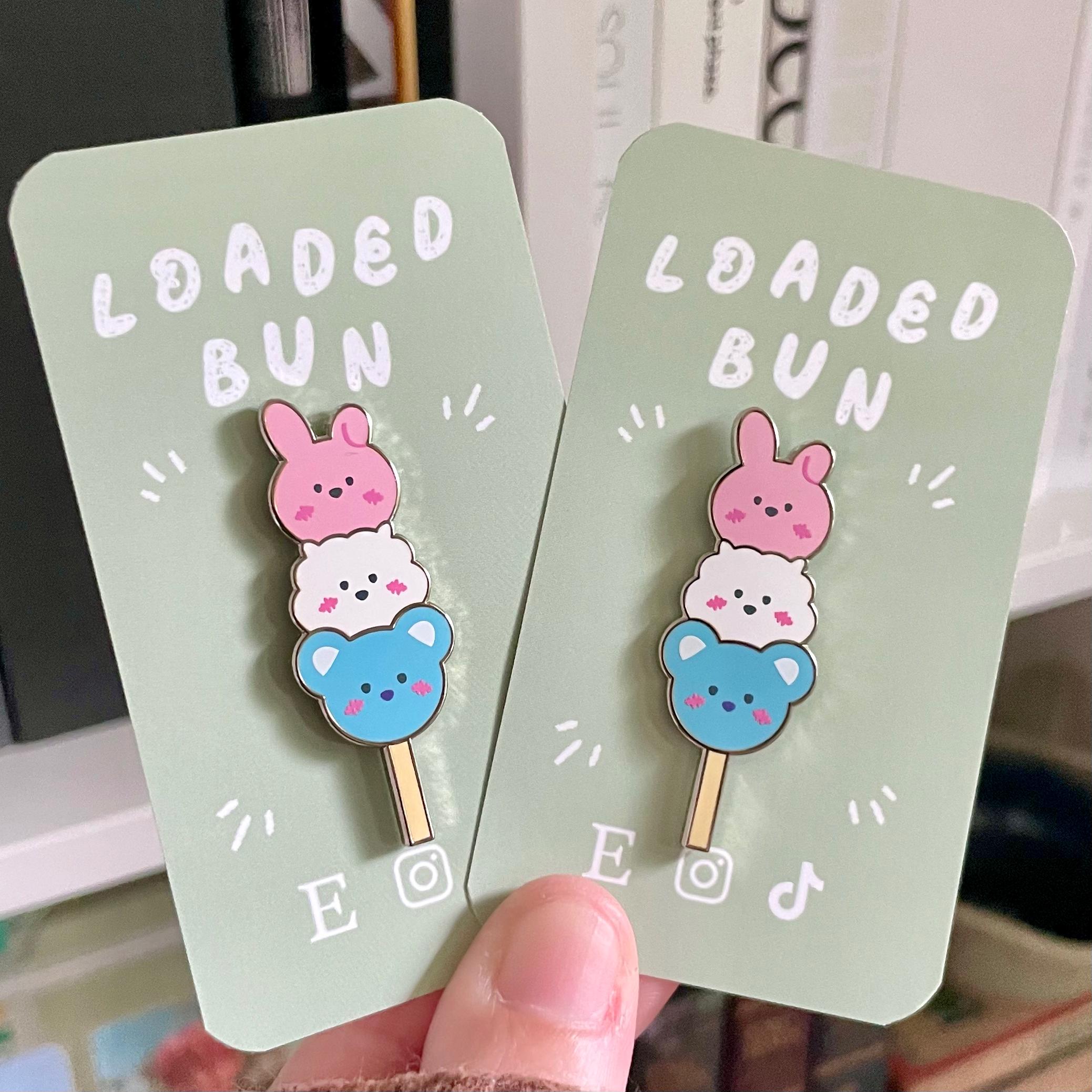 Dango Pin Dango Inspired Kpop Enamel Pins - Etsy